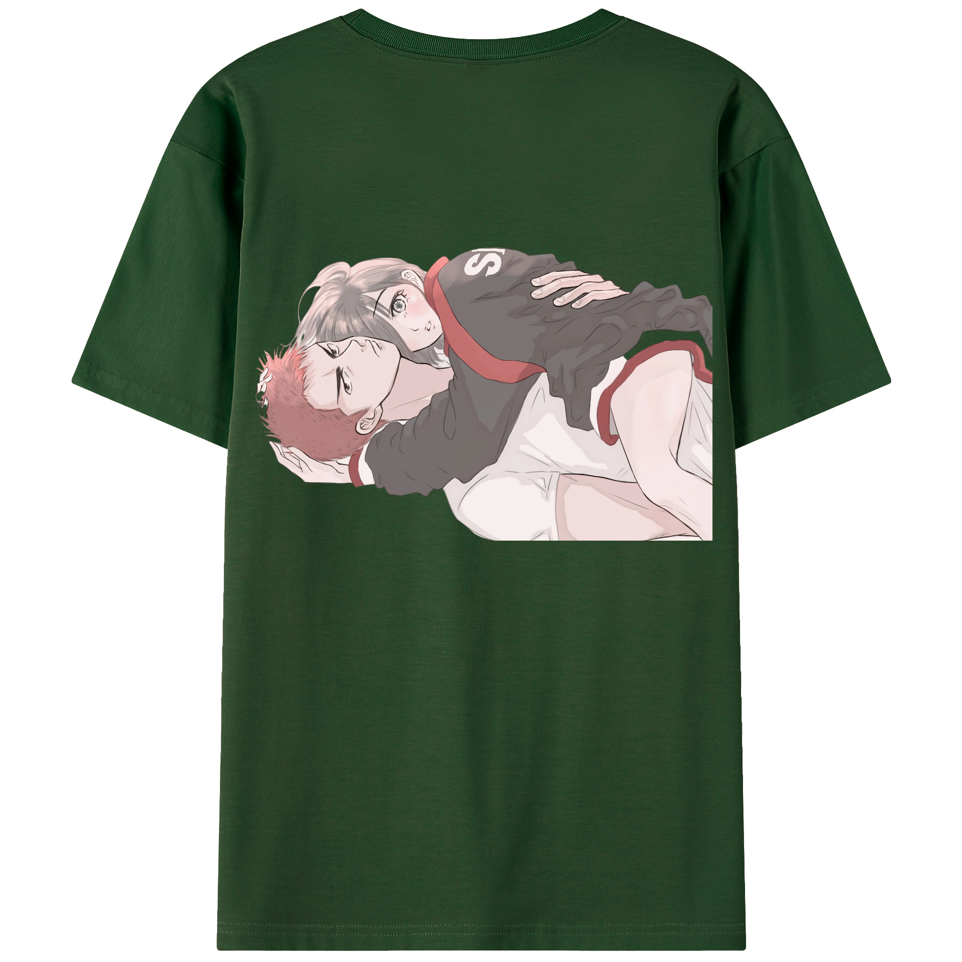 SLAM DUNK／スラムダンク 綿100％半袖Tシャツ（背面プリント）